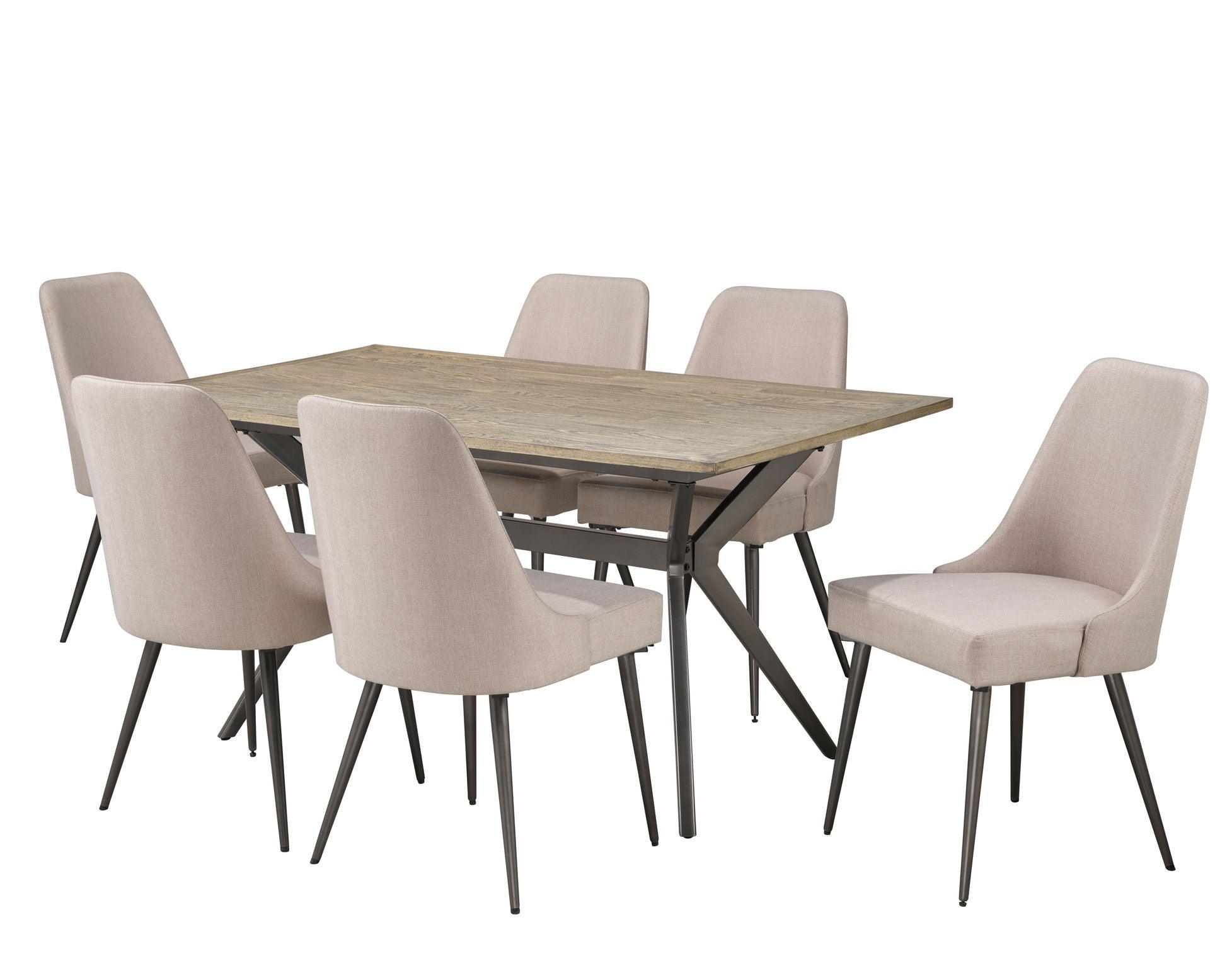 Celine 5/7-Piece Dining Set - B655 - Furnish 4 Less