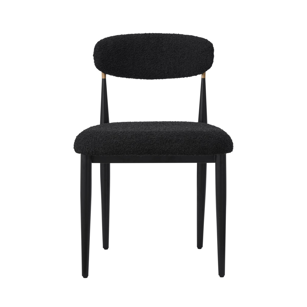 Kodi Dining Chair in Black, Set of 2
