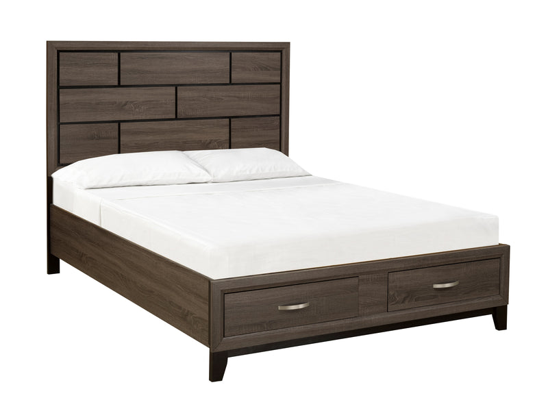 Wooden Storage Bed - B170