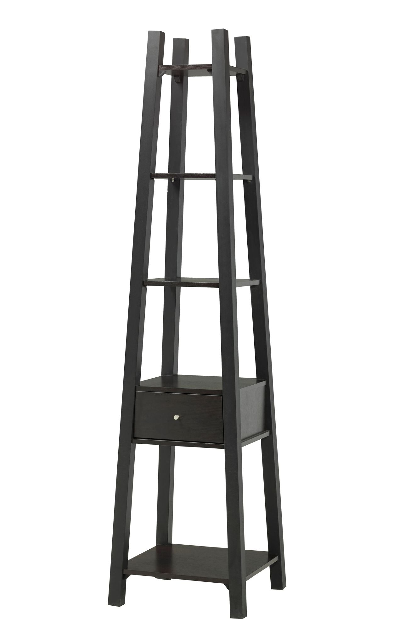 Multi-tier Display Shelf in Dark Cherry