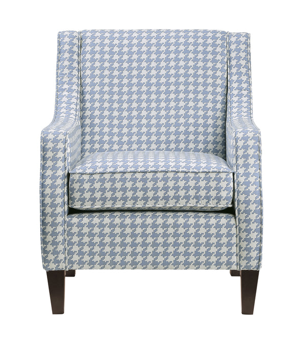 Fischer Accent Chair in Blue