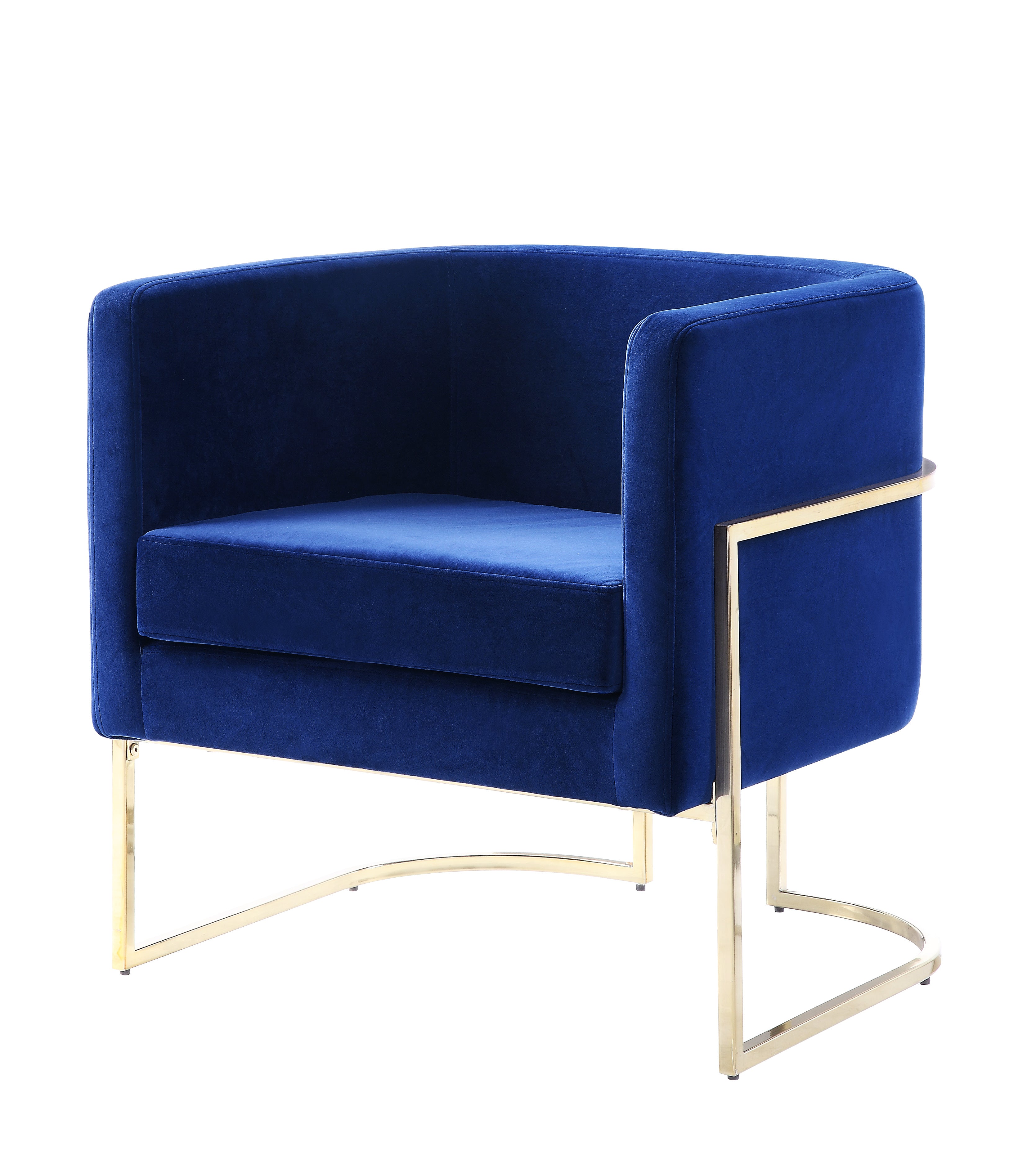 Betto Accent Chair in Navy