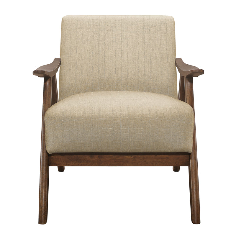 Damala Accent Chair in Brown