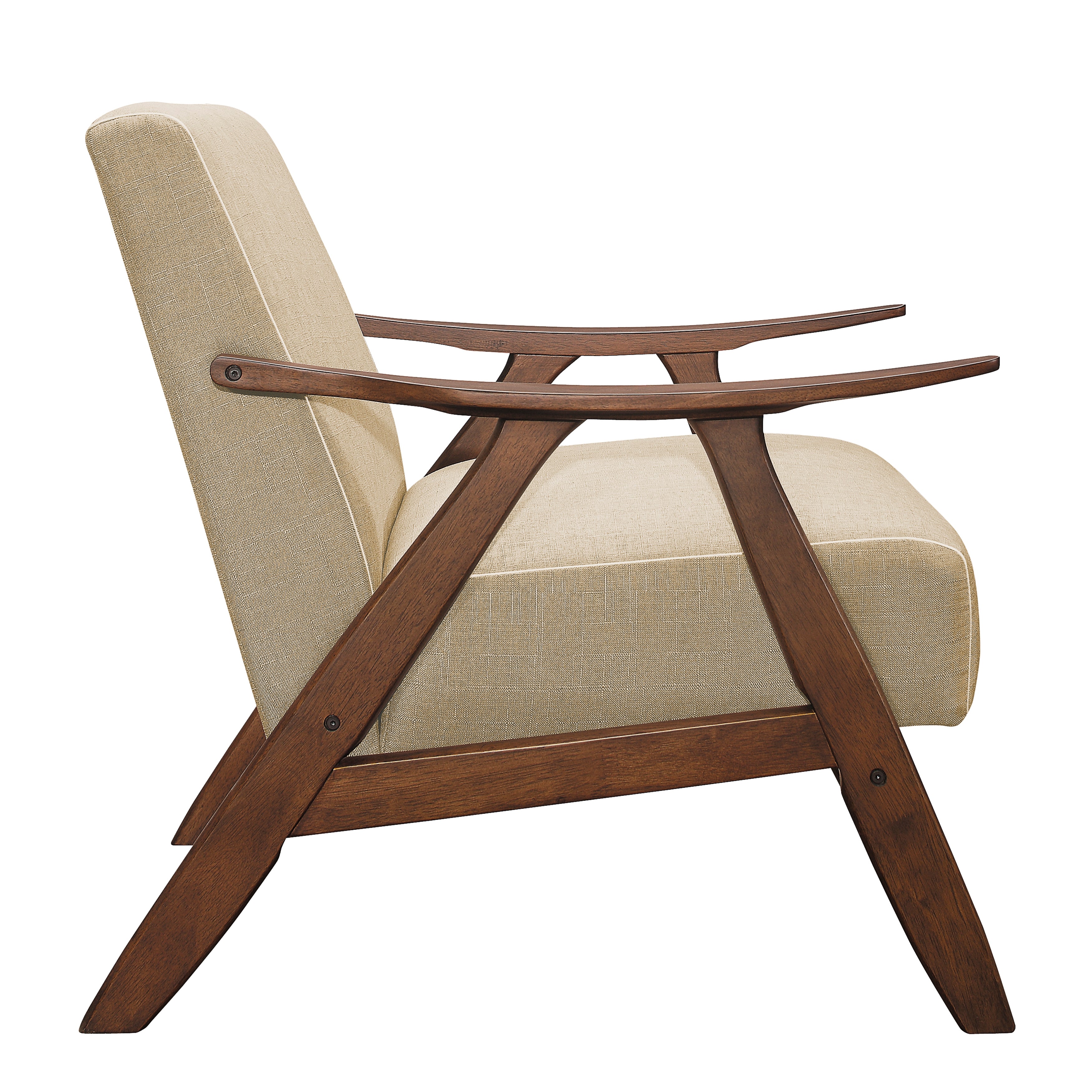 Damala Accent Chair in Brown