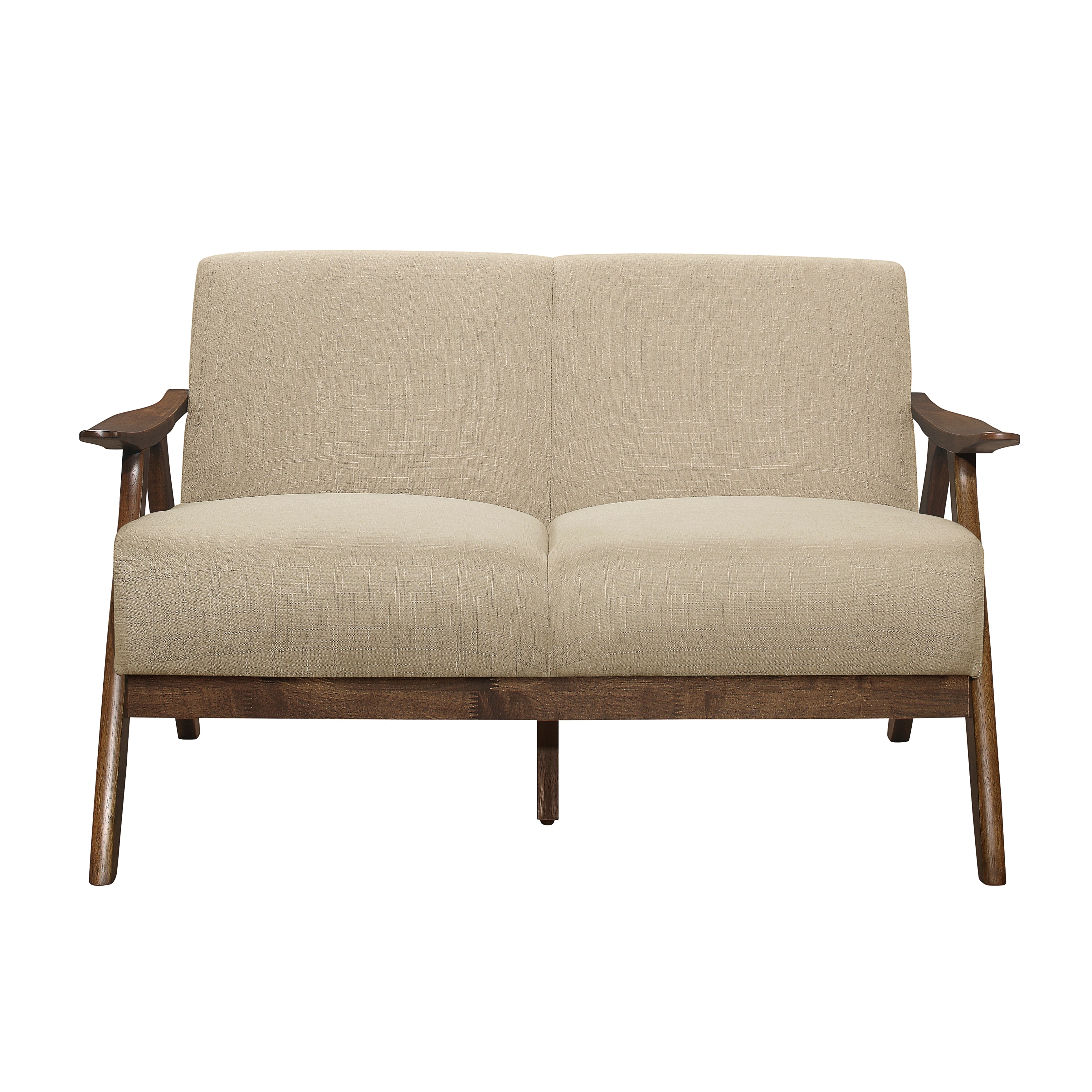 Damala Loveseat in Brown