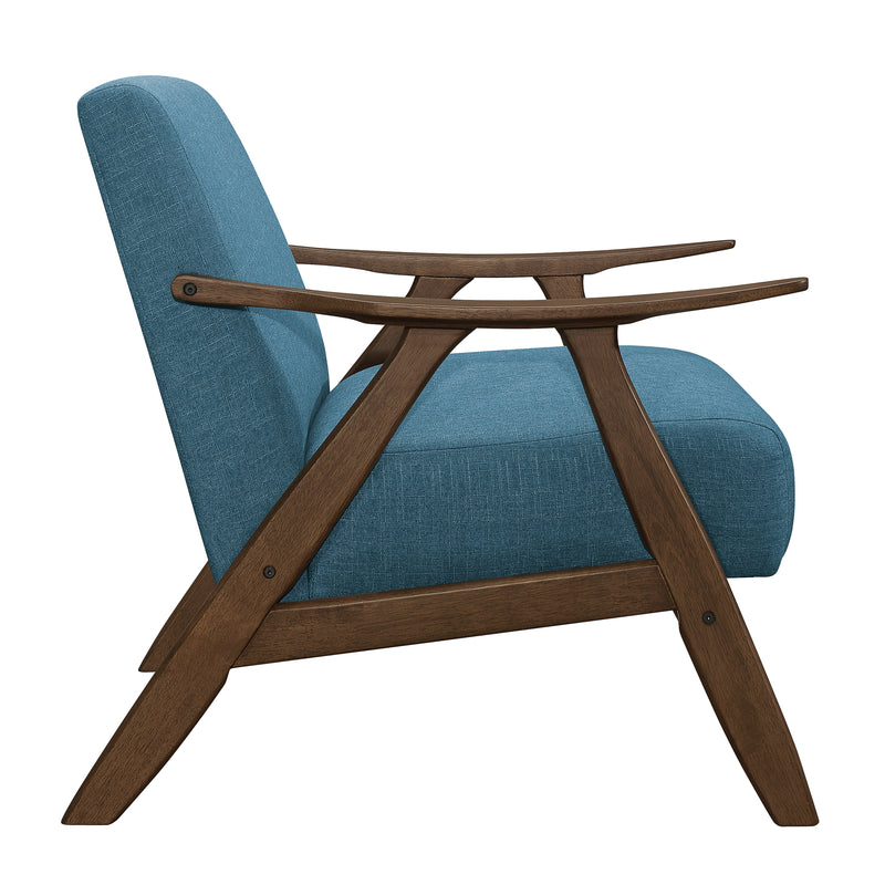 Damala Accent Chair in Blue