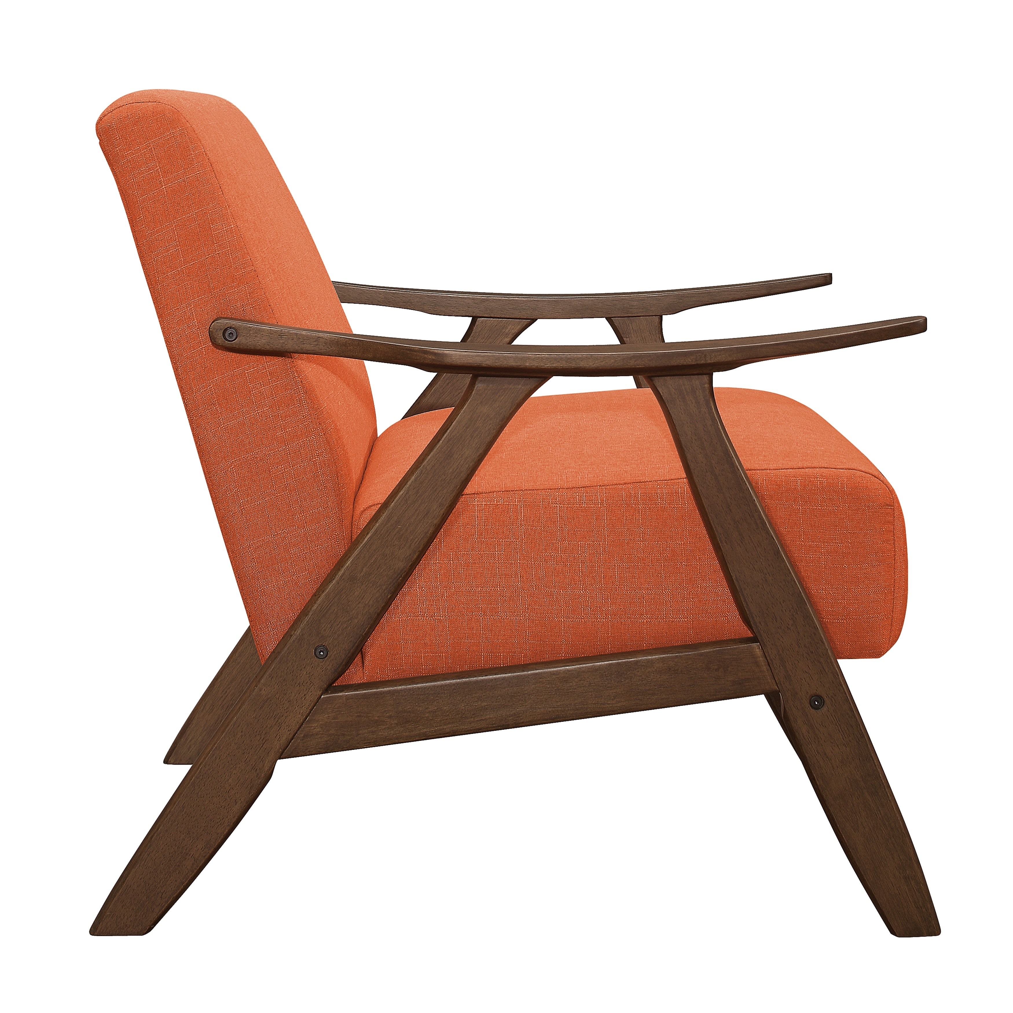 Damala Accent Chair in Orange