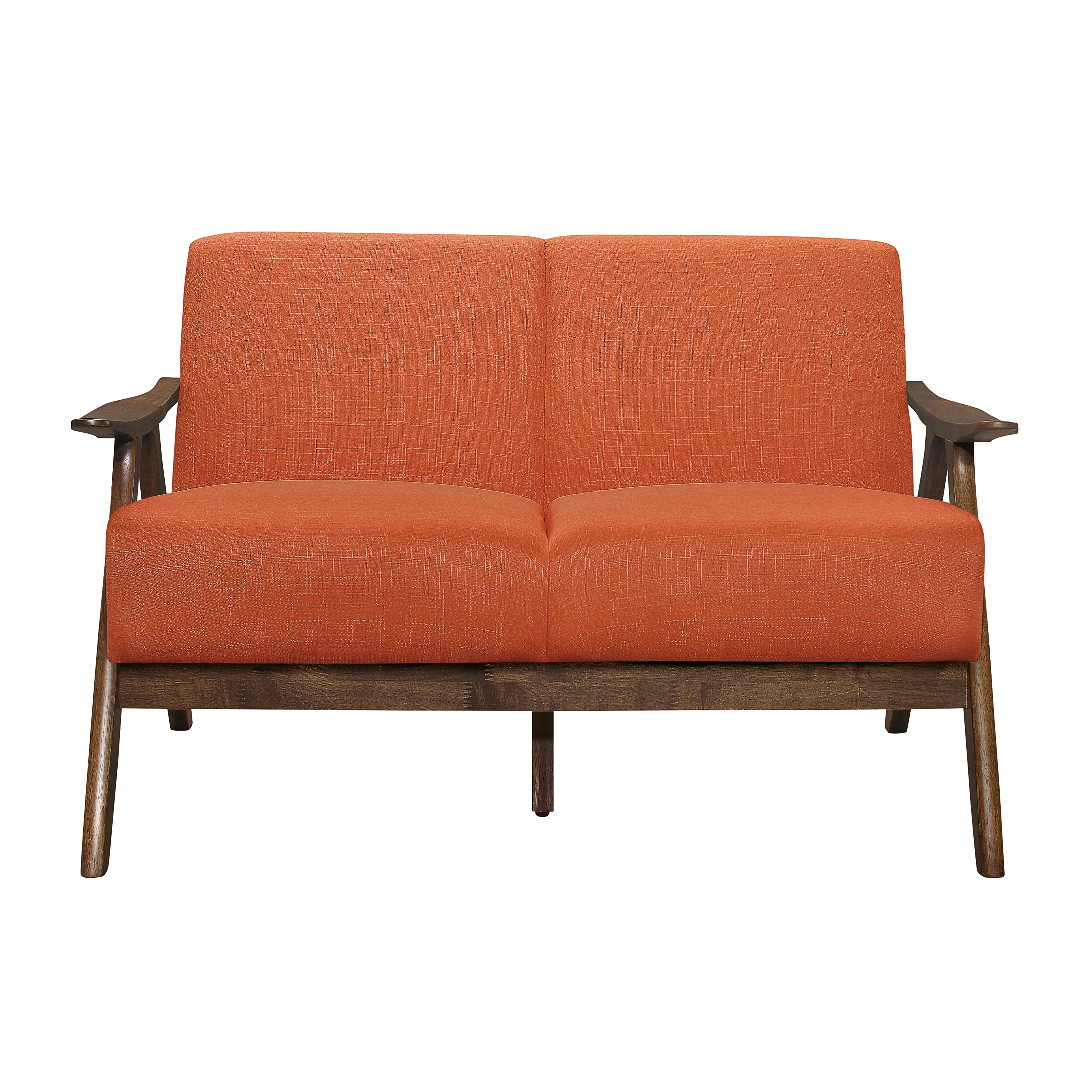 Damala Loveseat in Orange
