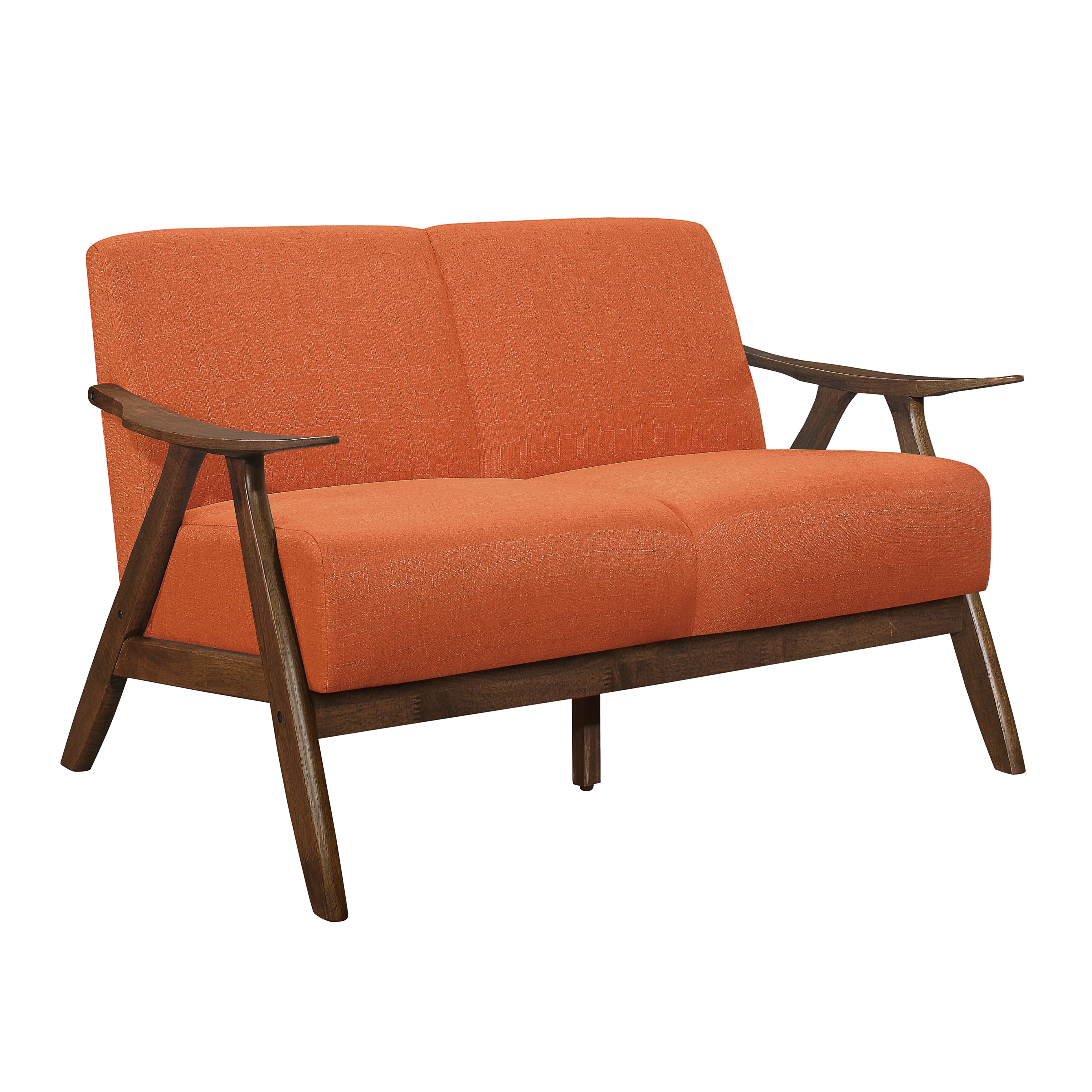 Damala Loveseat in Orange