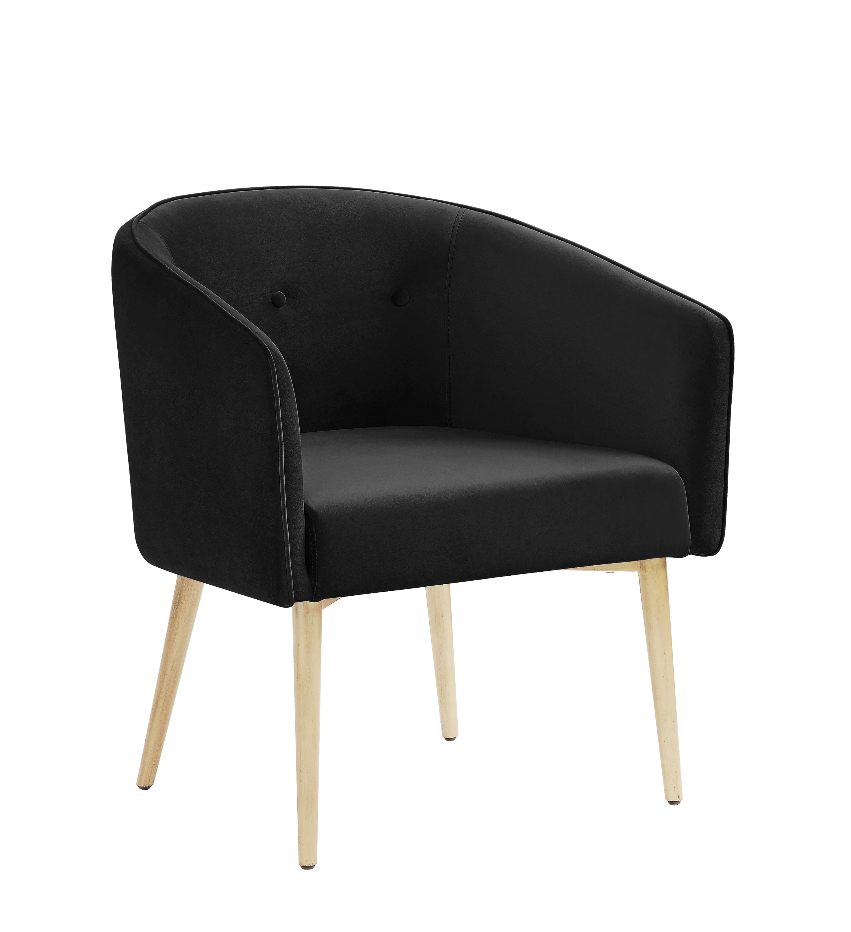 Nikki Accent Chair in Black