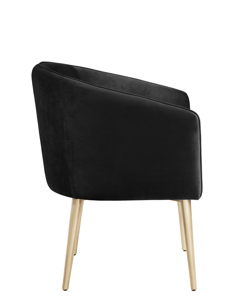 Nikki Accent Chair in Black