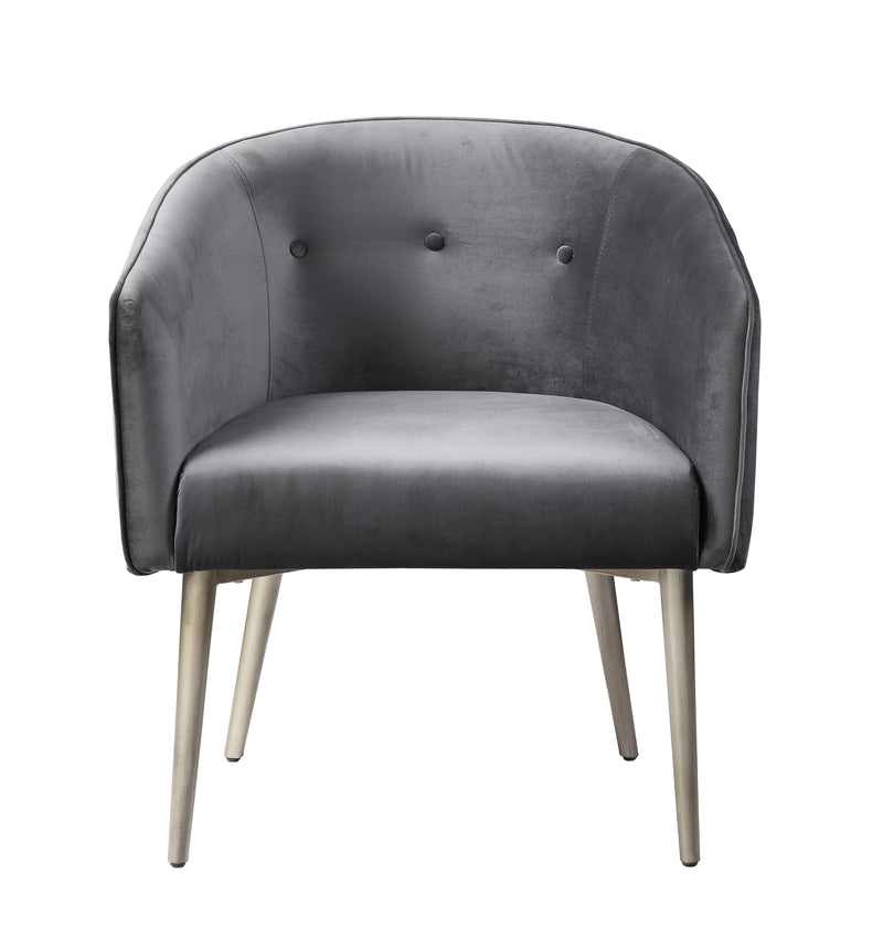 Nikki Accent Chair in Grey