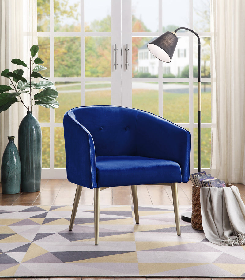Nikki Accent Chair in Blue