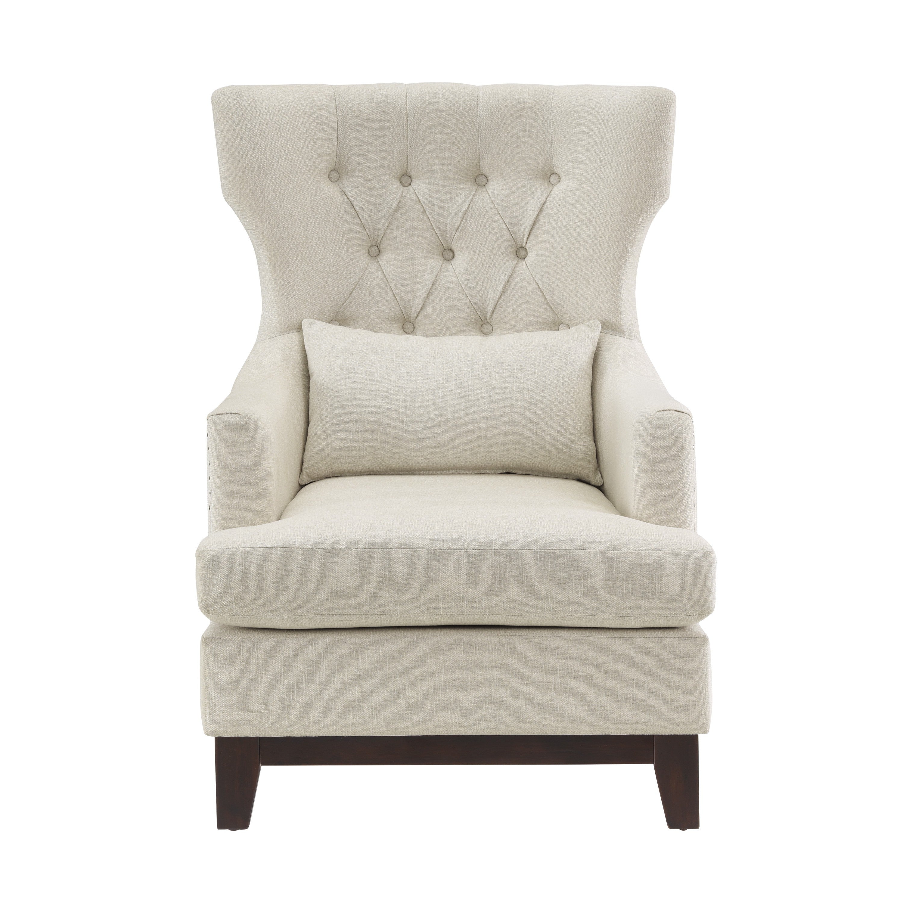 Adriano Accent Chair in Beige