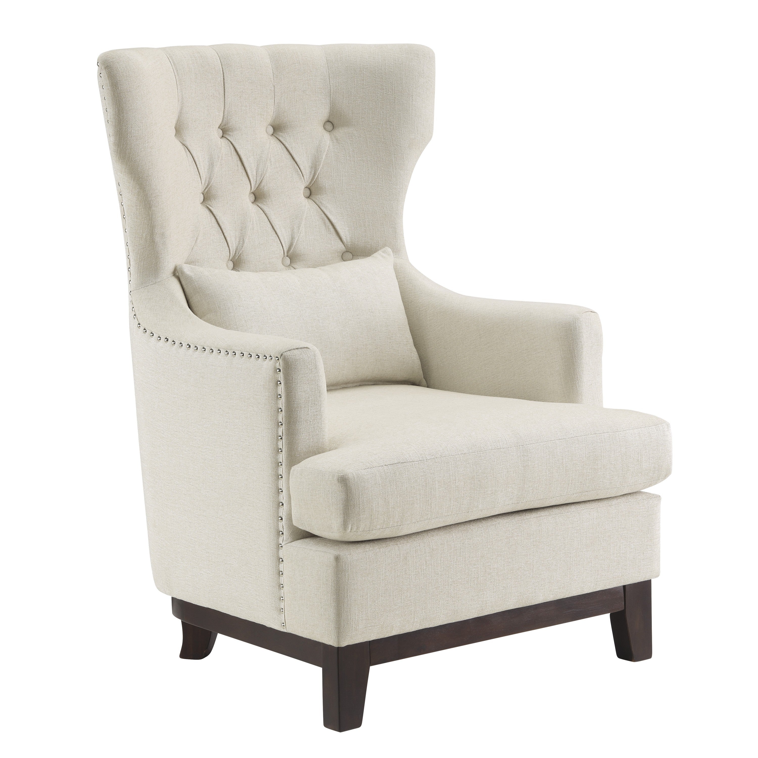 Adriano Accent Chair in Beige