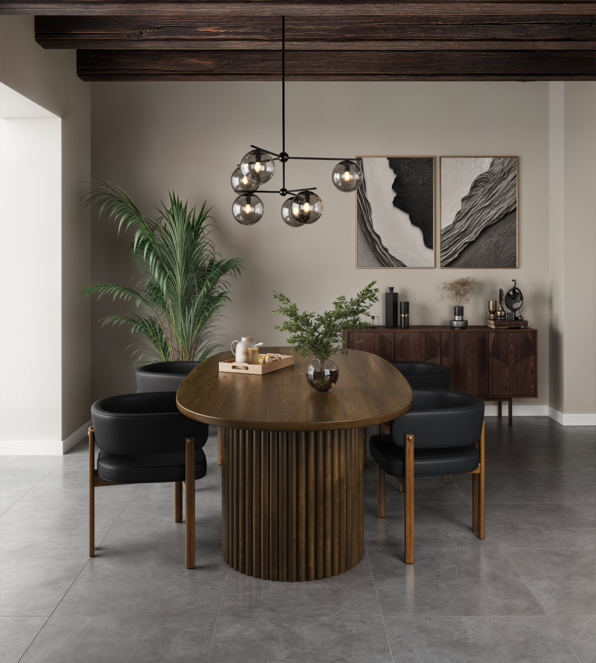 Odilia 7pc Dining Set