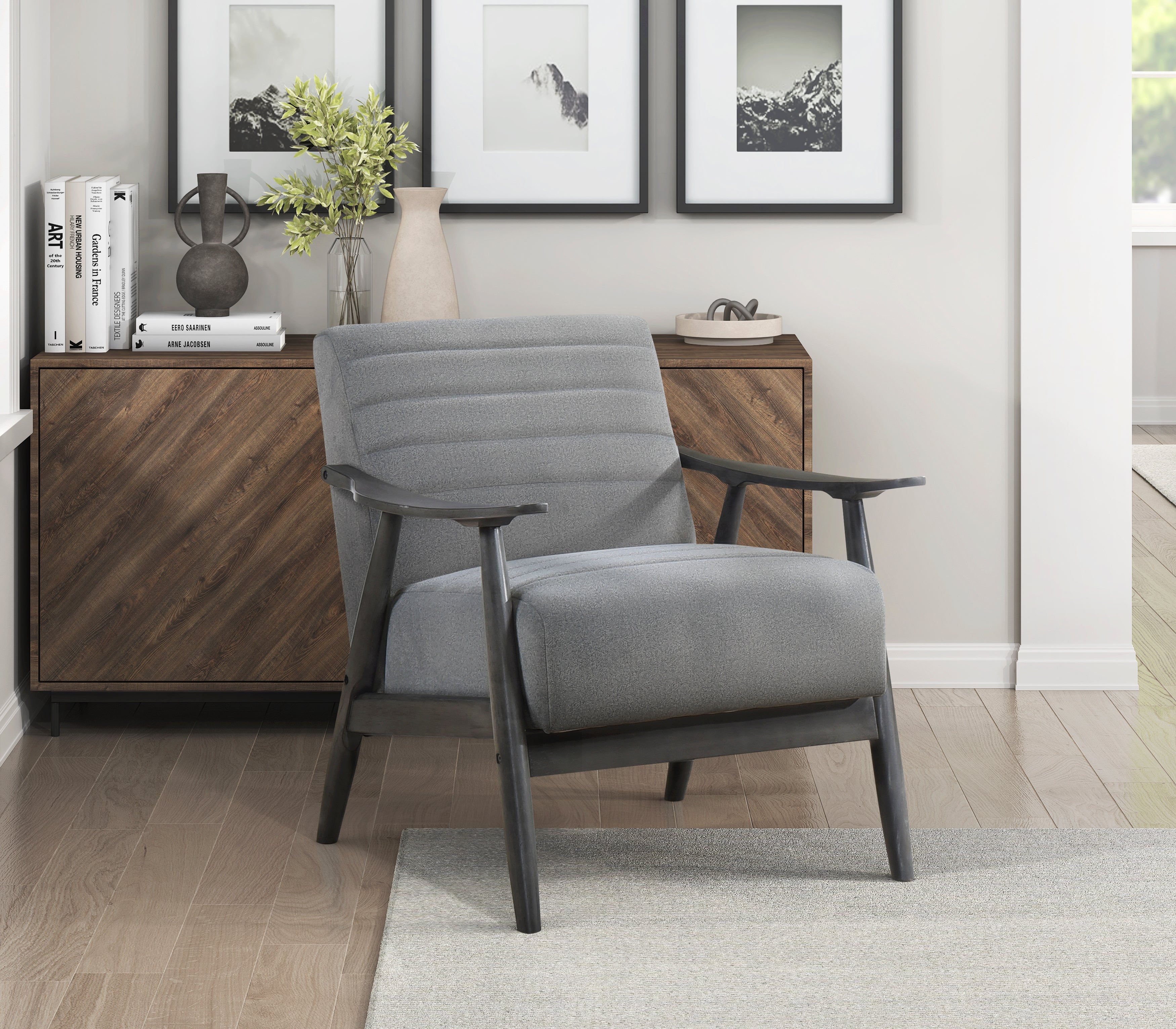 Greeley Accent Chair in Grey