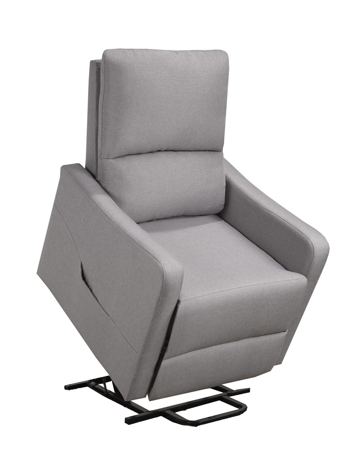 Willow Power Recliner Lift Chair in Light Grey