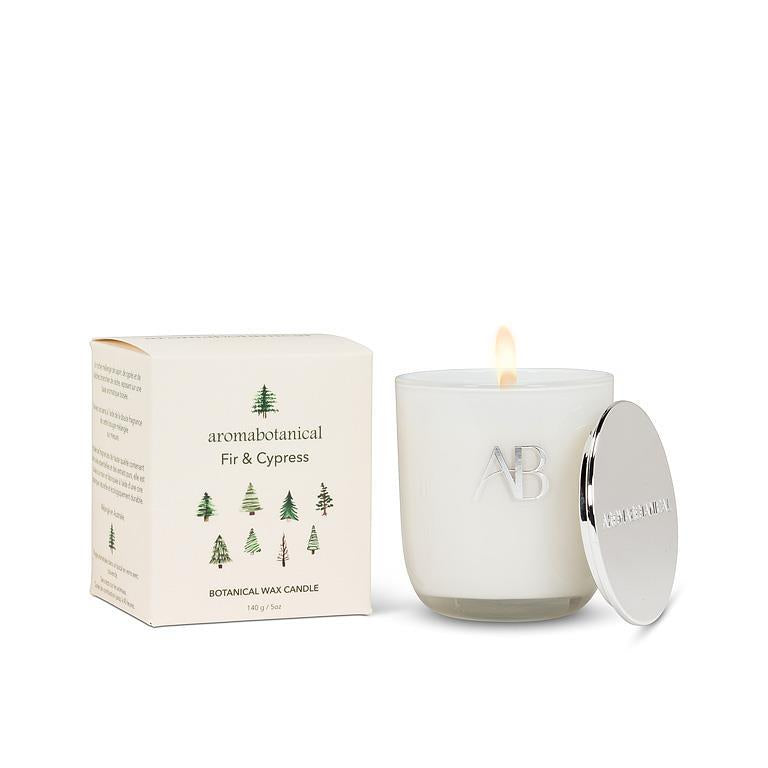 Fir & Cypress Small Candle, Set of 4