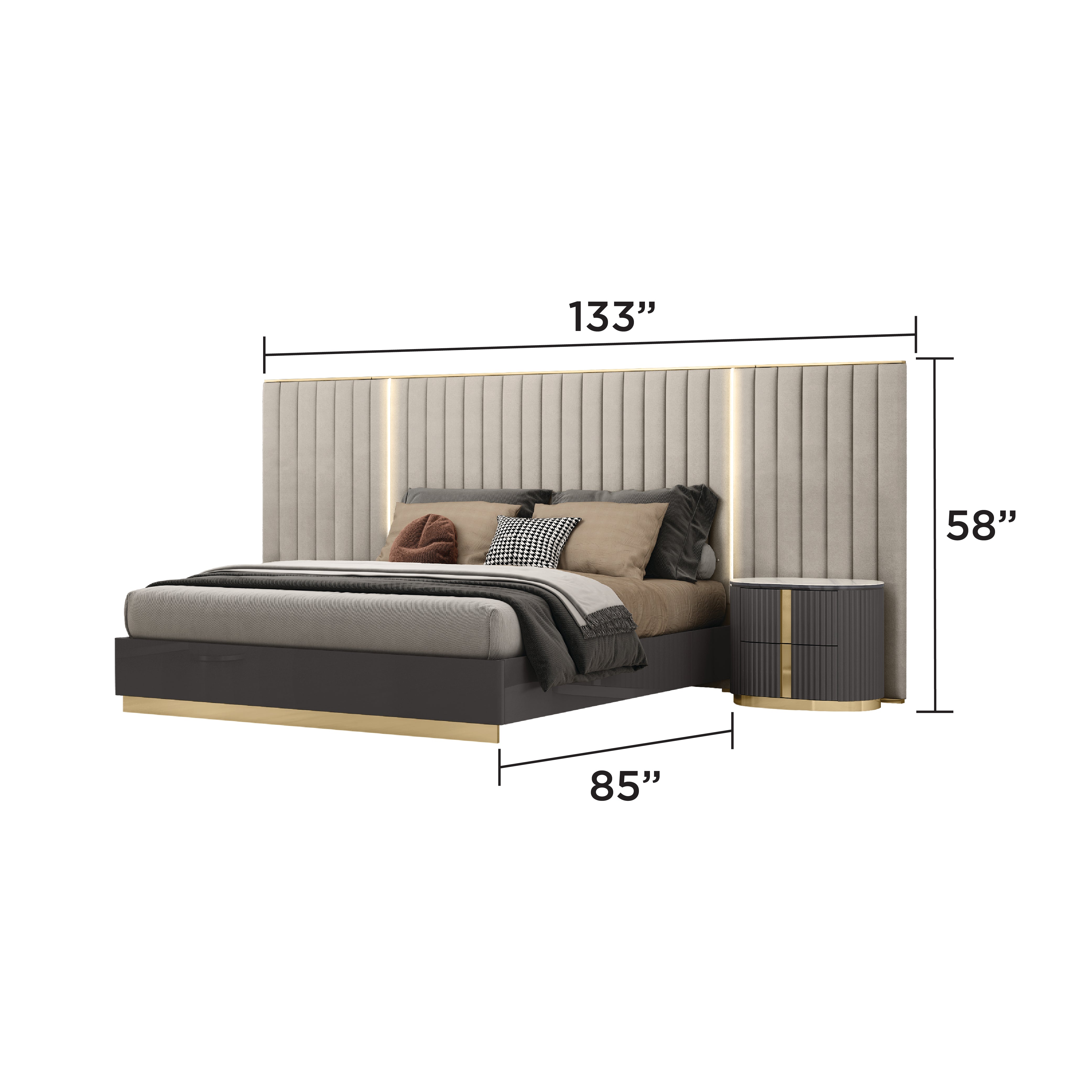 Madrid 8pc Bedroom Set