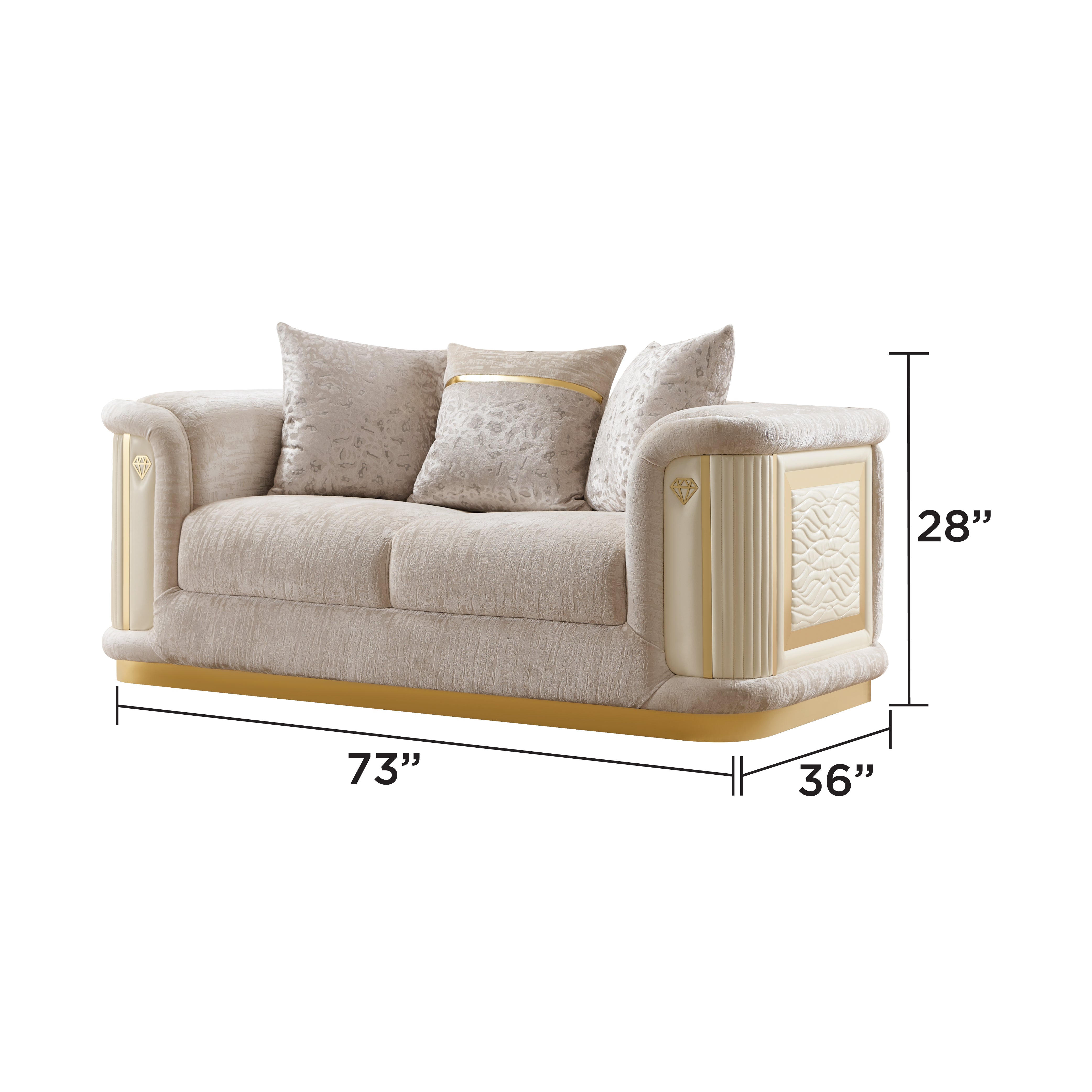 Bonita 3pc Sofa Set