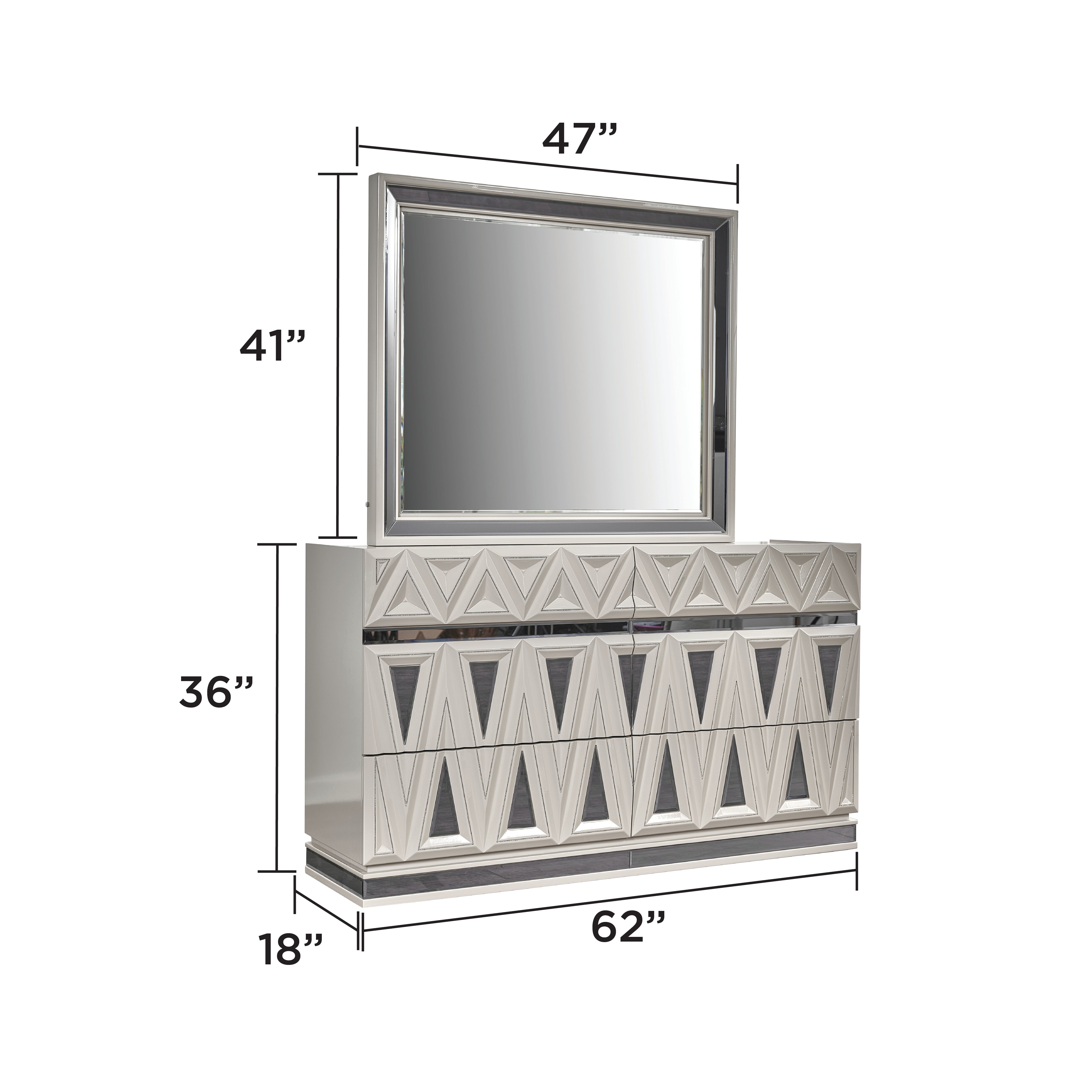 Lavita 8pc Bedroom Set