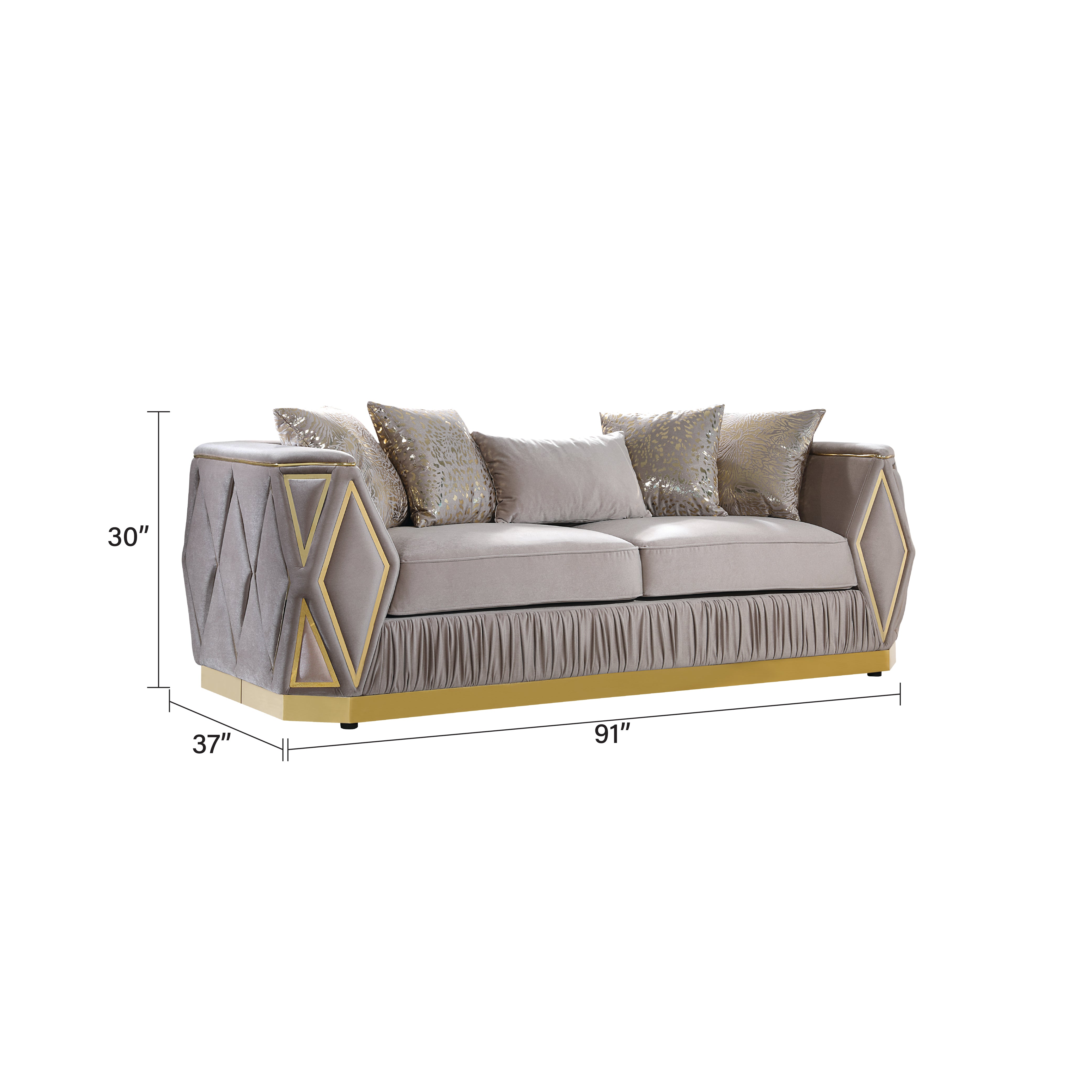 Kibali 3pc Sofa Set
