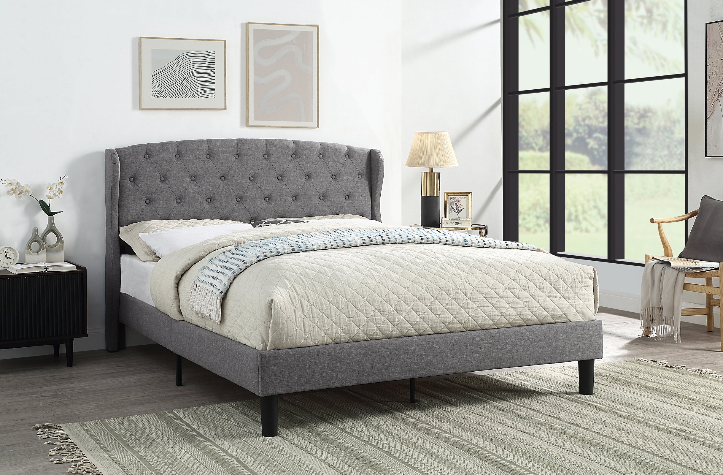 Queen Greta Platform Bed