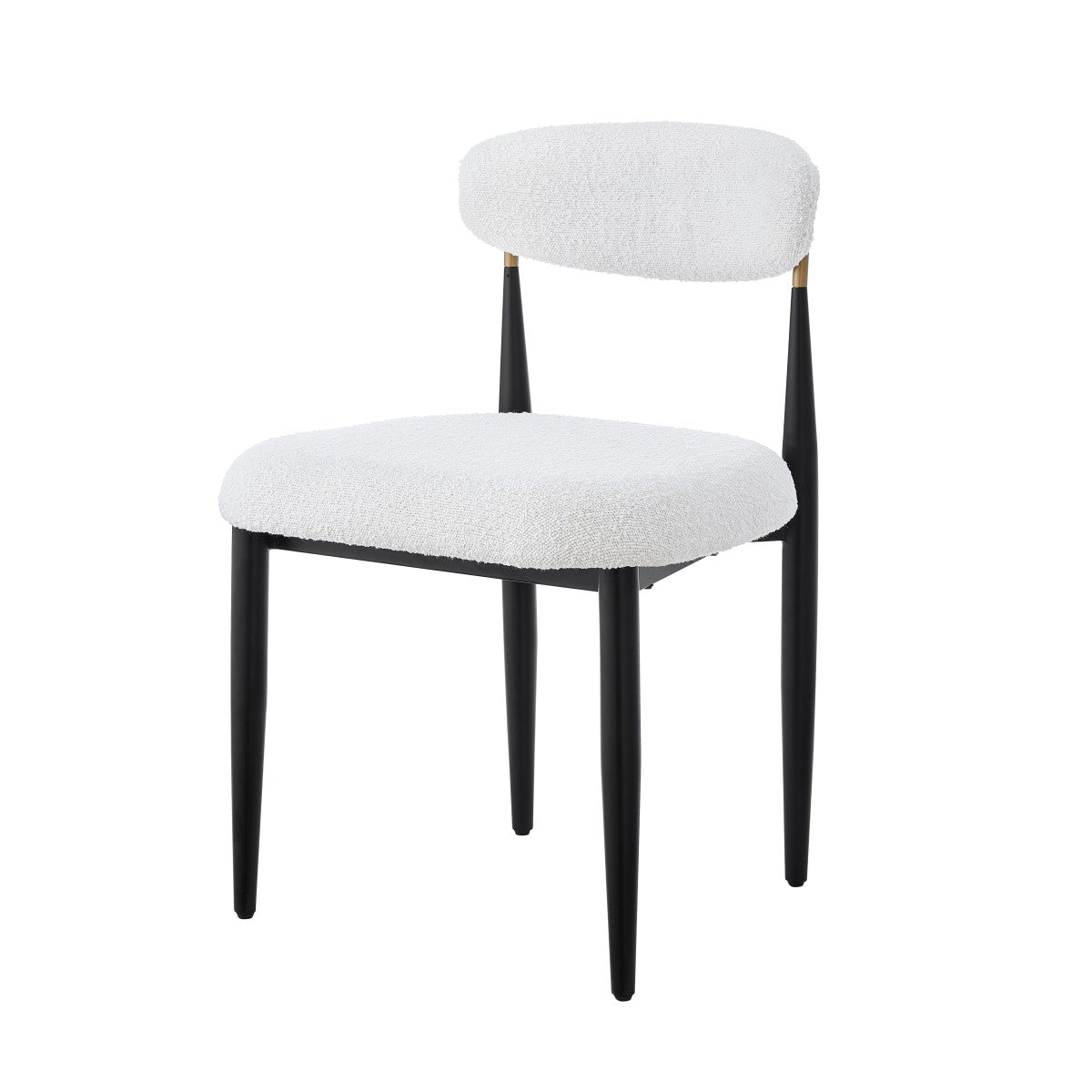 Kodi Dining Chair in White, Set of 2
