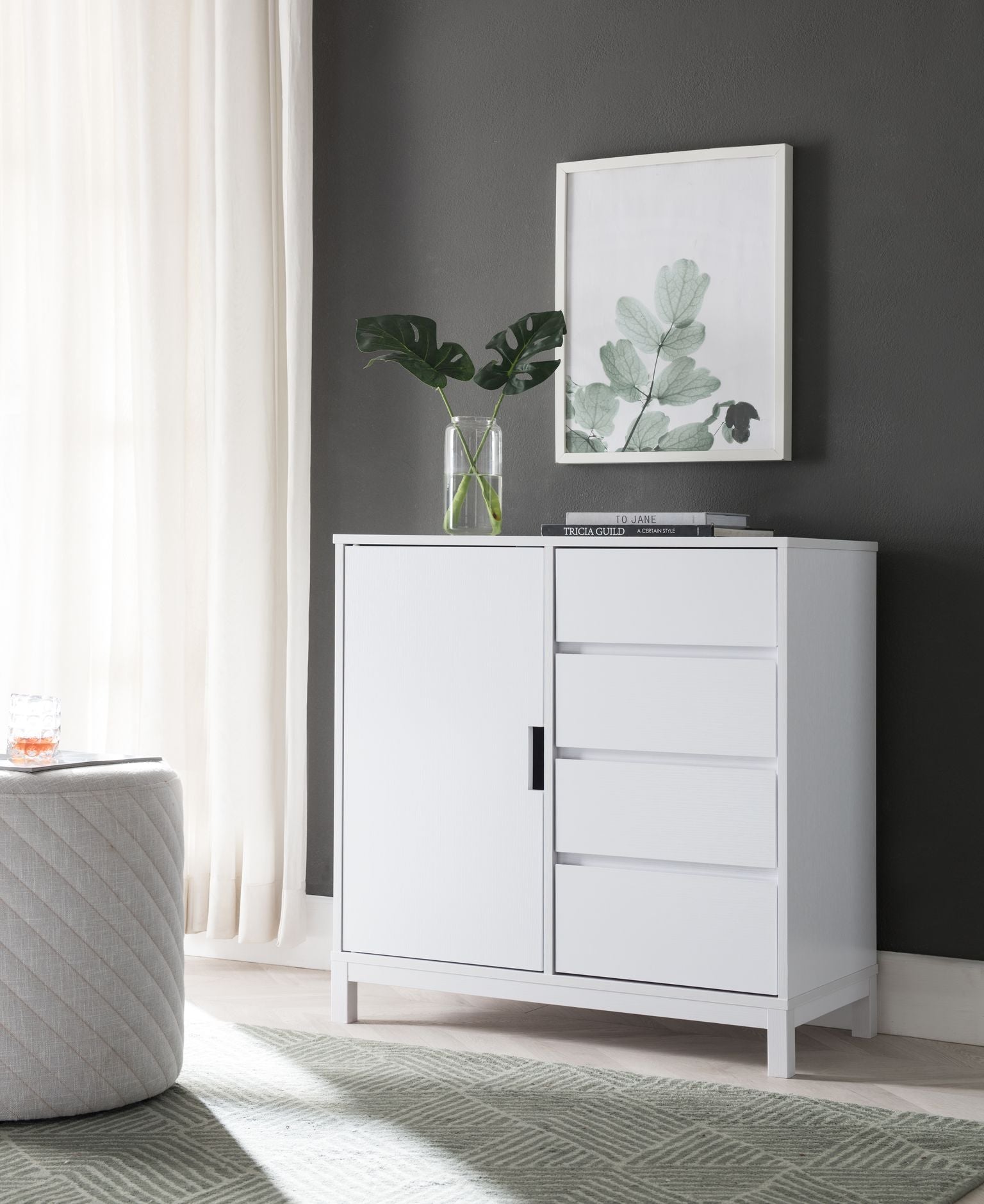 4-Drawer Buffet/Server - B18