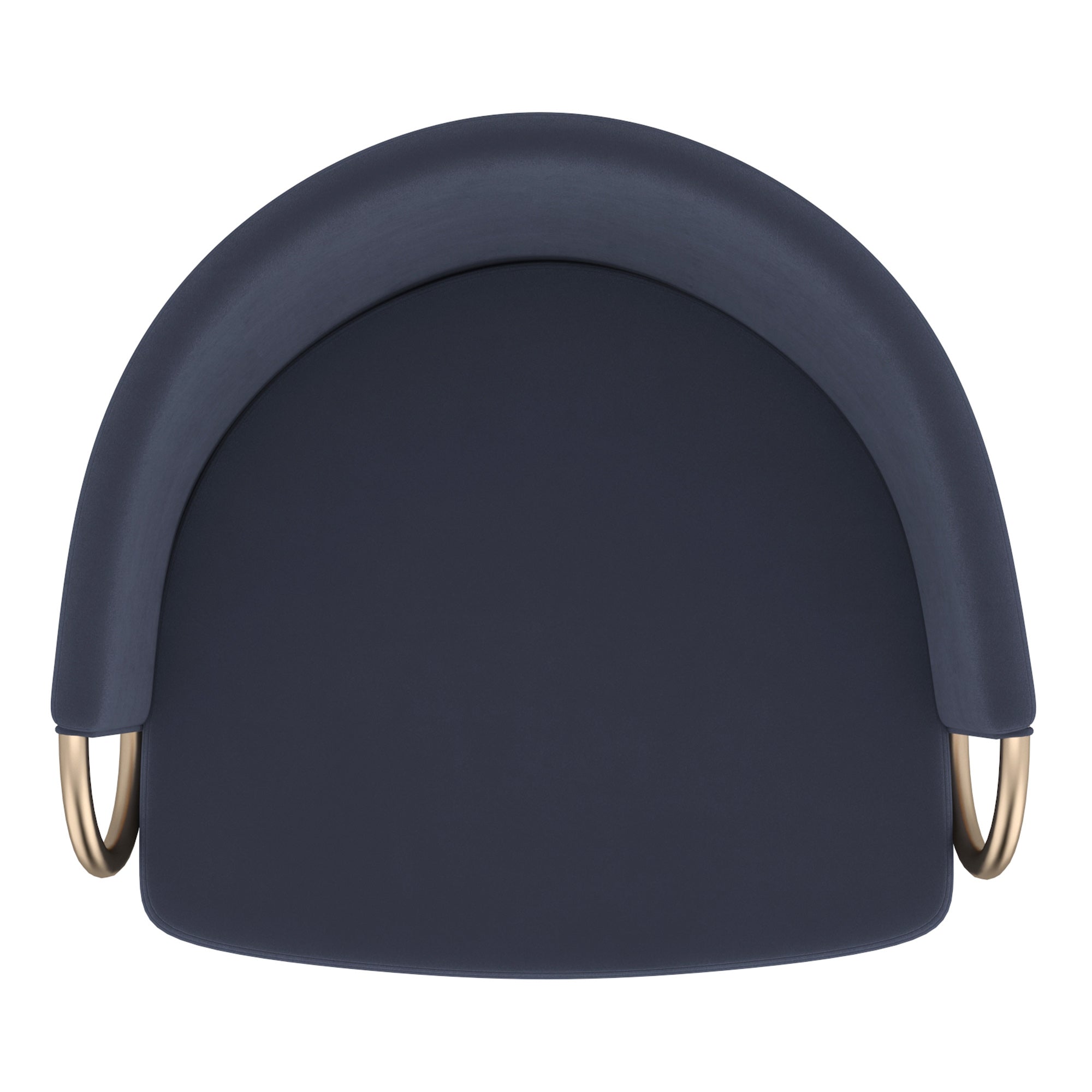 Lavo 26" Counter Stool, Set of 2 in Blue and Black and Gold