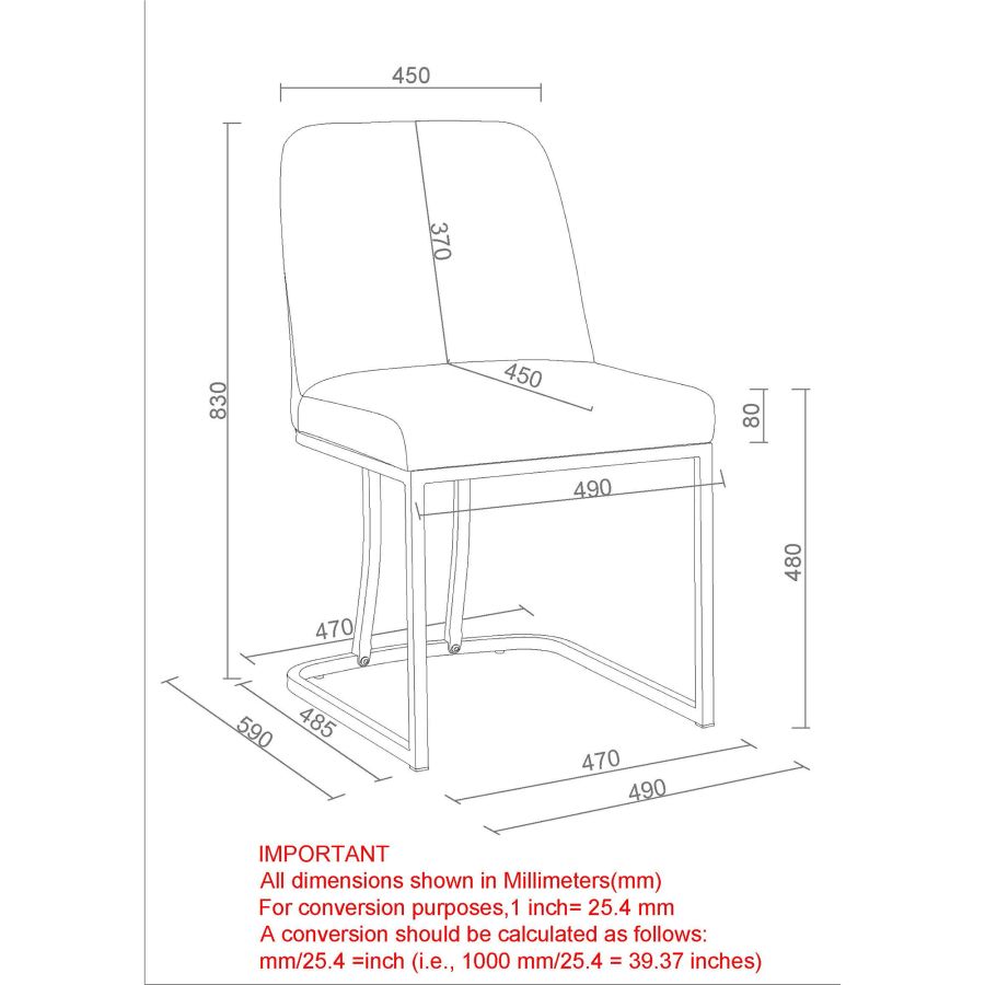 Julius/Dario 7pc Dining Set in White Table with Charcoal Chair