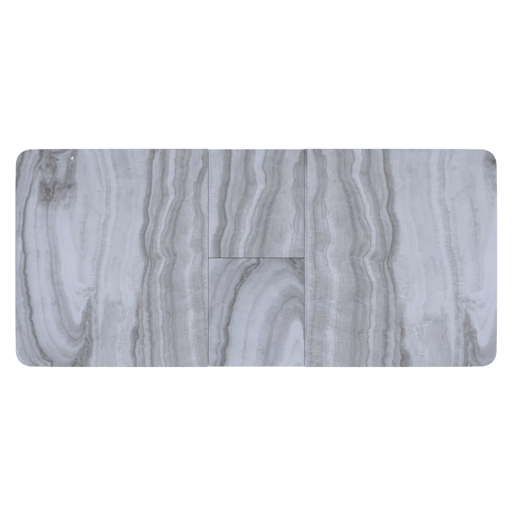 Gavin/Devo 7pc Dining Set in Black with Black Chair