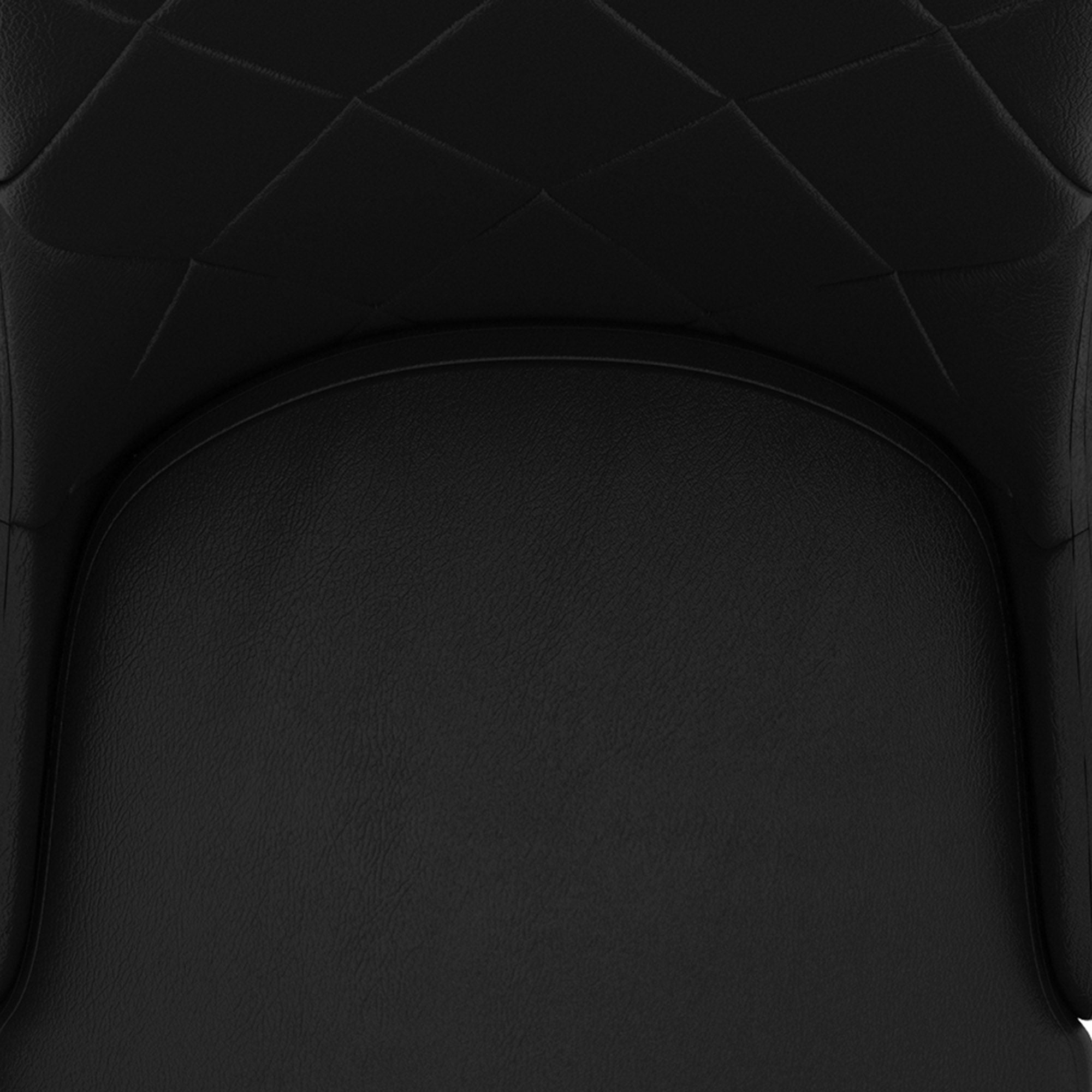 Gavin/Devo 7pc Dining Set in Black with Black Chair