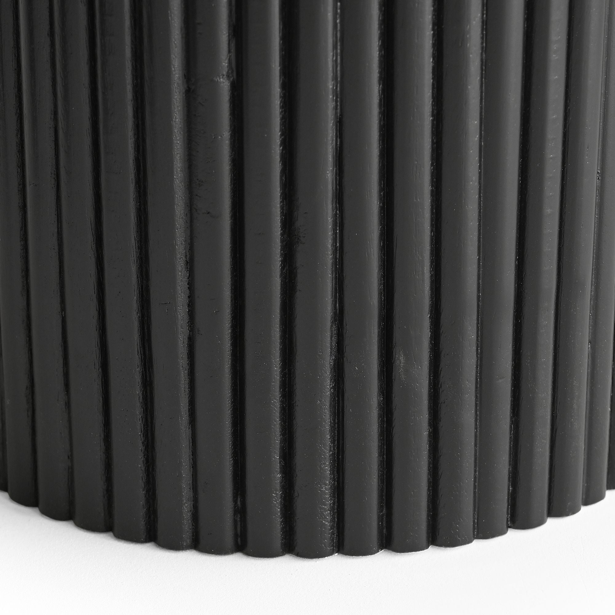 Jilsa/Kazan 5pc Dining Set - Black Table with Ivory & Black Chair