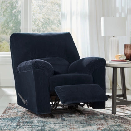 Simplejoy Rocker Recliner in Navy