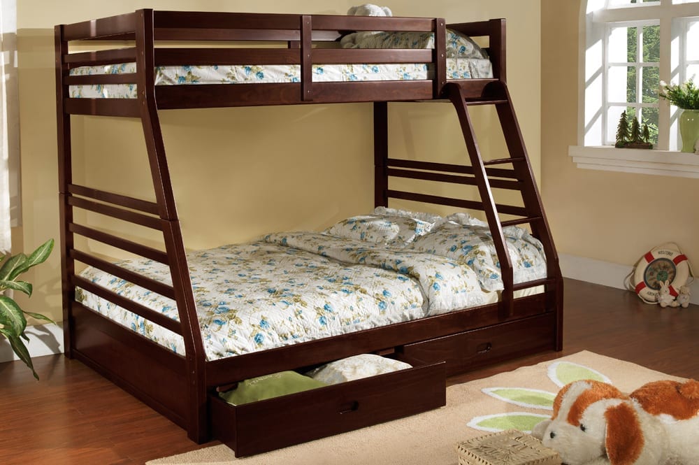 2-Drawer Bunk Bed - T2700