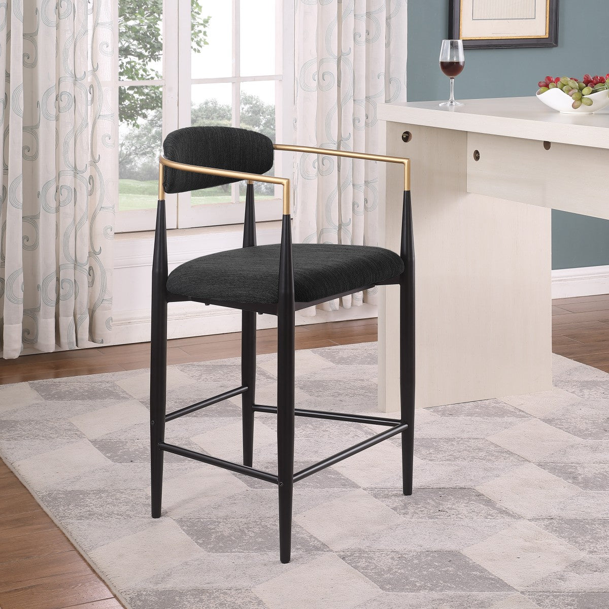 Mykos Counter Stools, Set of 2