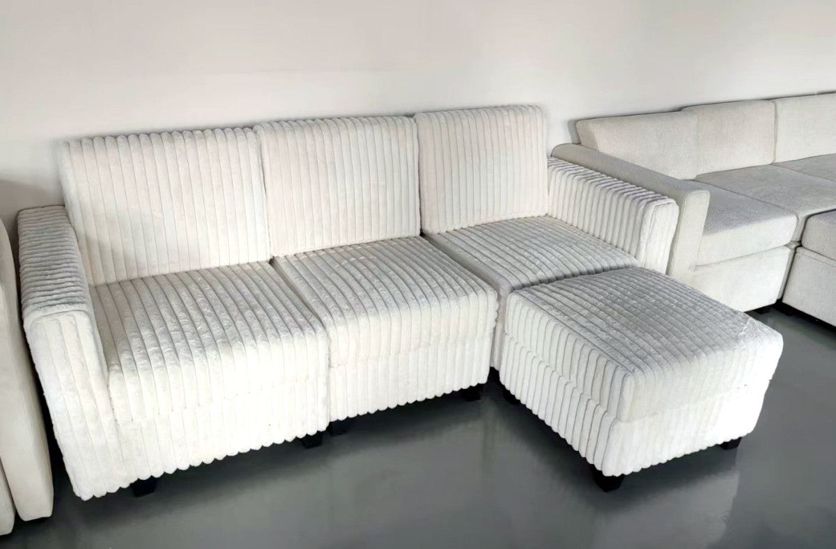 Lotus Modular Storage Sectional