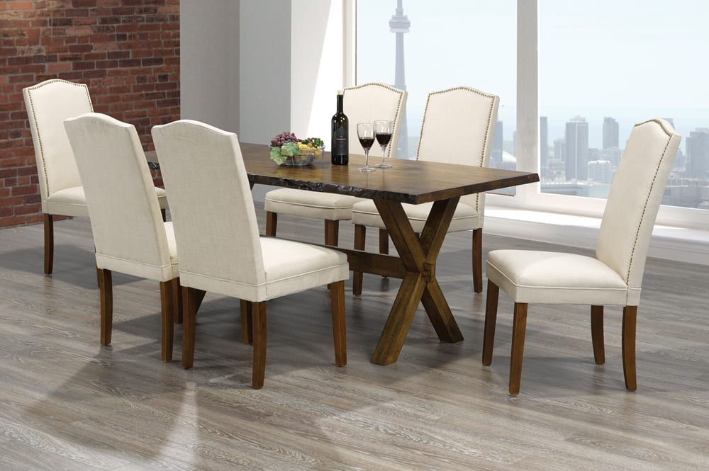 Live Edge Dining Set - T230