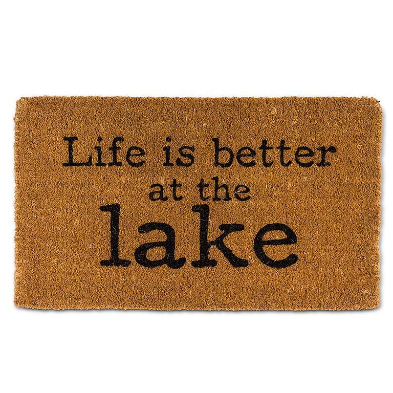 Life is Better at the Lake Doormat - 18" x 30"