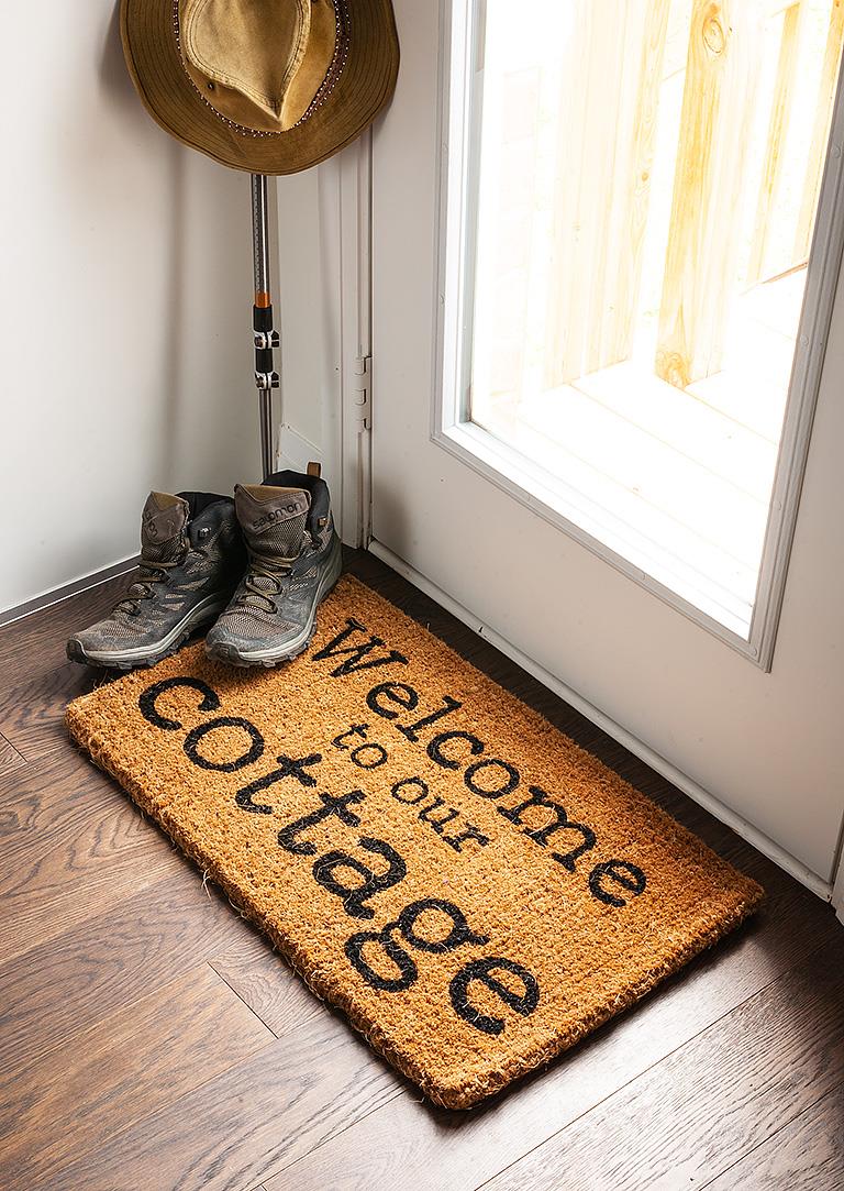 Welcome to the Cottage Doormat - 18" x 30"