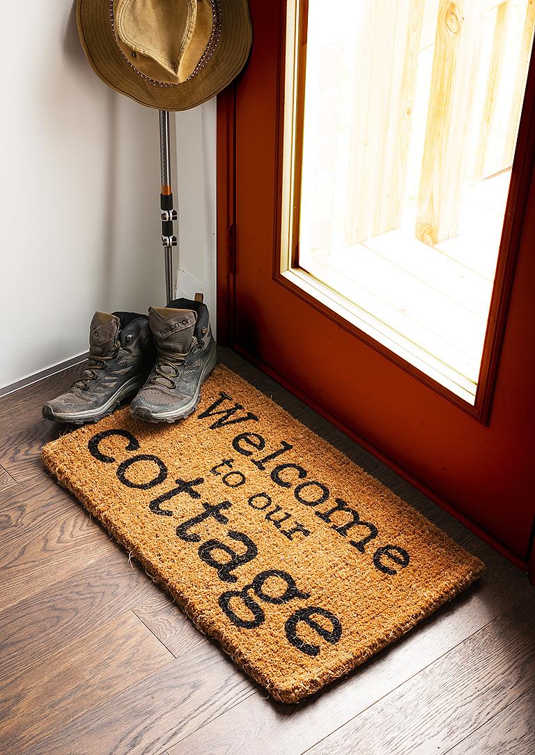 Welcome to the Cottage Doormat - 18" x 30"