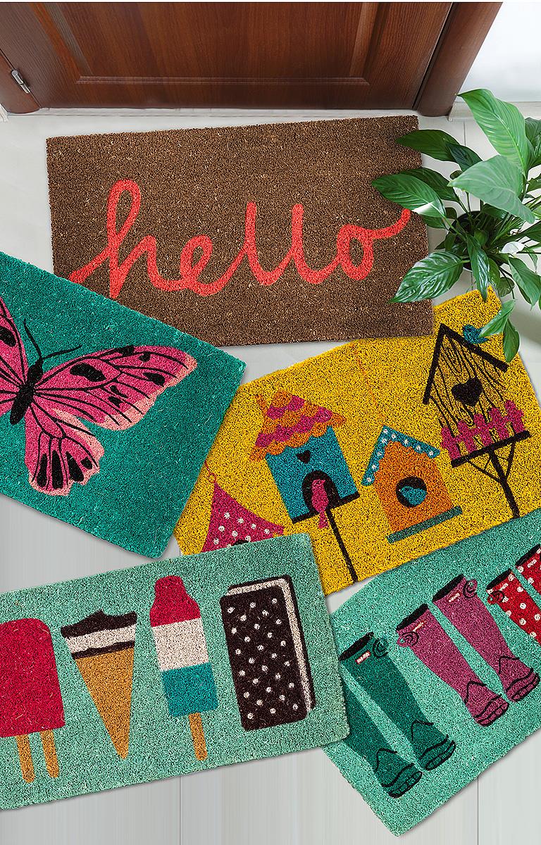 Rubber Boots Doormat - 18" x 30