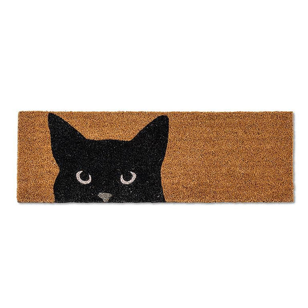 Peeking Cat Small Doormat - 10" x 30"