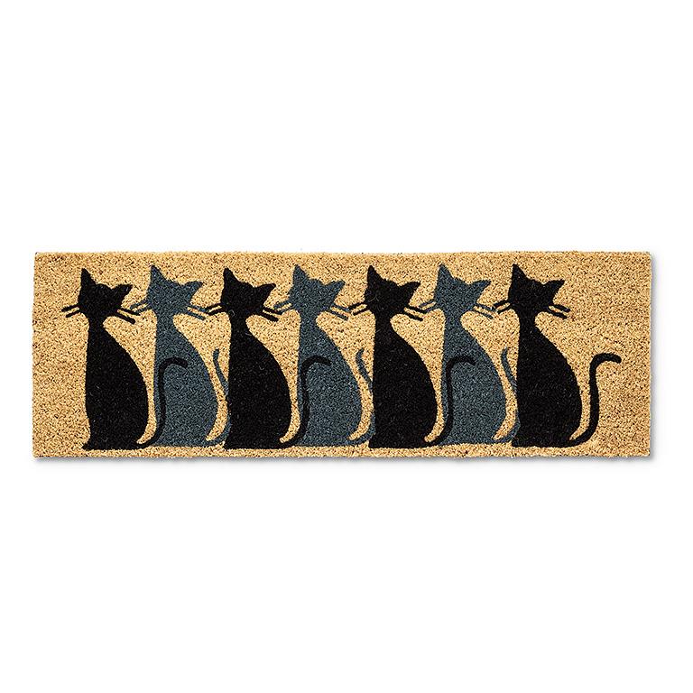 Cat Row Small Doormat - 10" x 30"