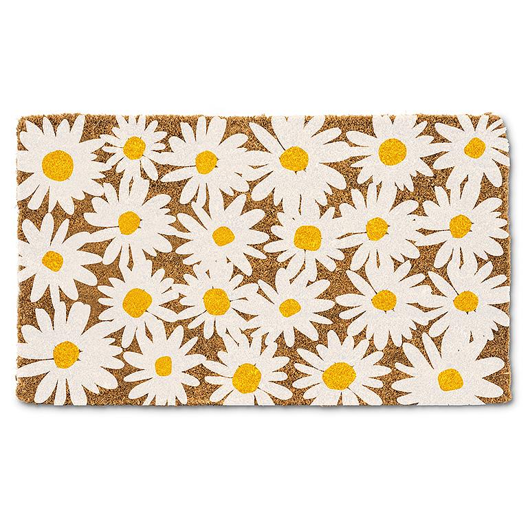 Allover Daisy Doormat - 18" x 30"