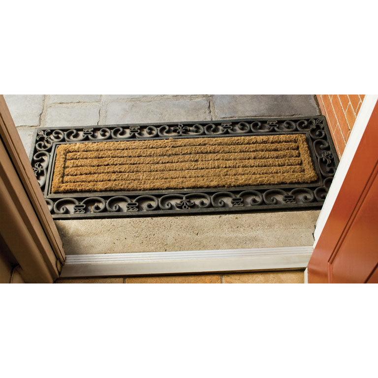 Grill Double Doormat with Border - 18" x 48"