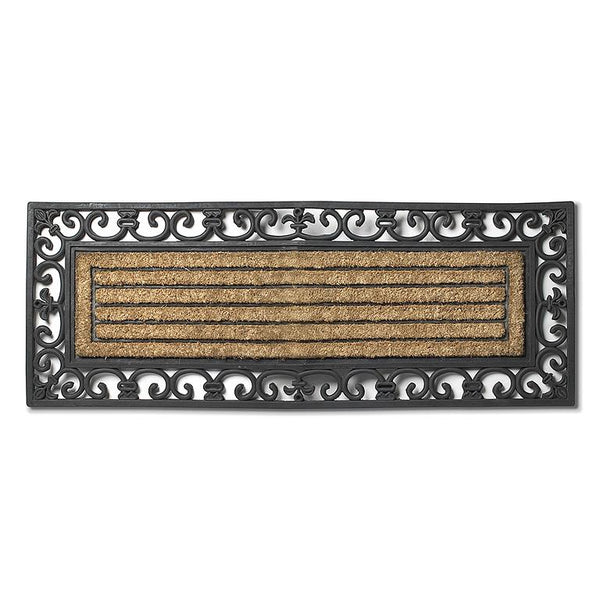 Grill Double Doormat with Border - 18" x 48"