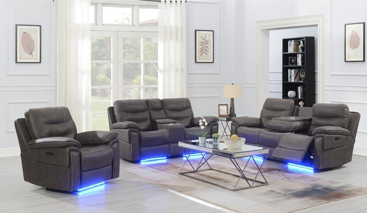 Morgan 3pc Power Recliner Set